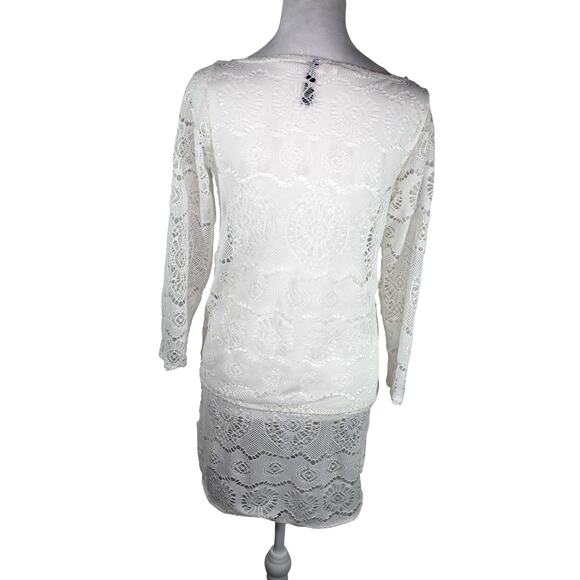 Ralph Lauren blue label swim cover beach pool lace drawstring waist Small - Picture 3 of 9